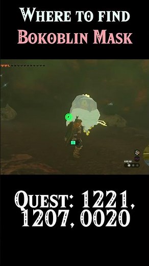 How to Get Bokoblin Mask | #Zelda Tears of the Kingdom #totk