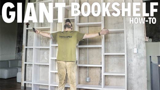 Building the Ultimate Ladder Bookcase