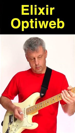 Middle Pickup - Strummy D'Addario XS vs Elixir Optiweb