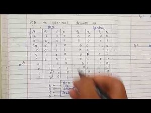 BCD to Decimal Decoder | Digital Electronics | Lec-64
