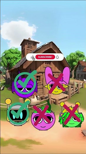 Complete the puzzle correctly Construction Challenge Incredibox Sprunki Fun Bot, Pinki, Vineria