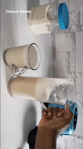 Easy soya milk recipe #youtubeshorts #soymilk