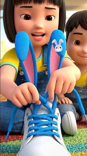 How to Tie Your Shoes 👟 | Fun Educational Video