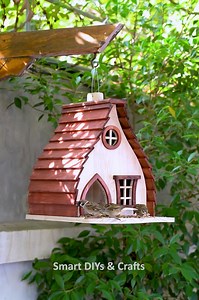 Build This Adorable DIY Bird House & Feeder – Perfect Backyard Project! #DIYBirdHouse #BackyardProject #BirdFeeder #HomeImprovement #CraftingFun #NatureLovers #GardenDecor #SustainableLiving #FamilyActivities #OutdoorDIY | Smart DIYs & Crafts