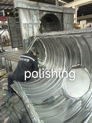 #rotomolding #machine Mould polishing