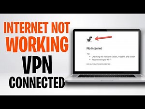 VPN Connected but Internet Not Working on PC or Laptop – FIXED ✅