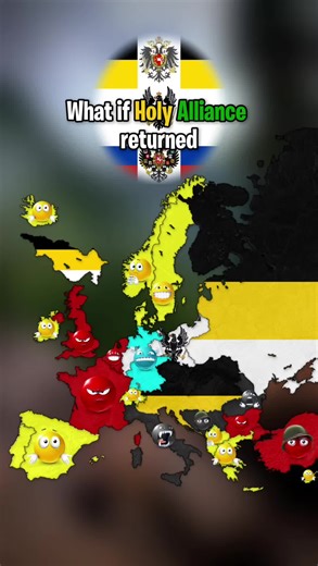 What if Holy Alliance returned • • • • • • •#russia #map #alliance #austria #germany