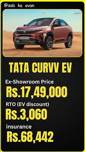 Tata Curvv EV