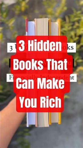 3 Hidden Books That Can Make You Rich 💸 #financialeducation #financialindependence #financialbooks