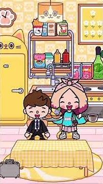 Wednesday Vs Enid #shorts #tocaboca #tocalifeworld