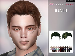 TsminhSims' Sims 4 Male Hairstyles