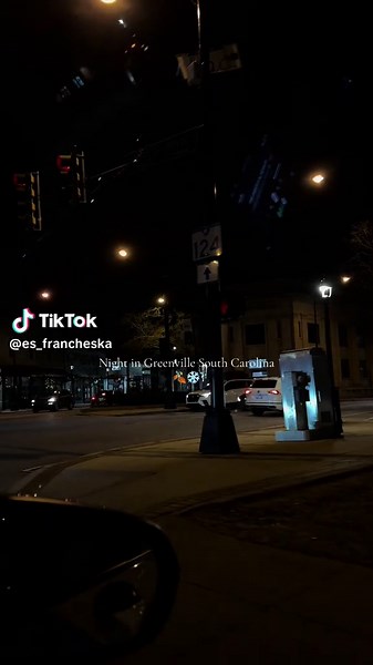 Exploring Greenville, South Carolina by Night
