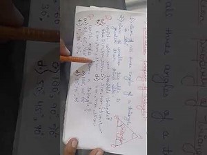 Triangle ( basic knowledge) / Definition/Properties/ question