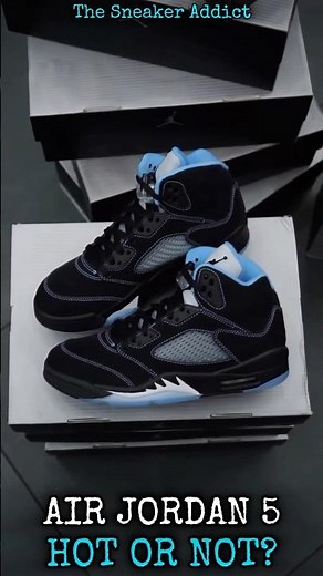 Air Jordan 5 Black University Blue 2926 Retro #sneakers #nike #sneakerhead