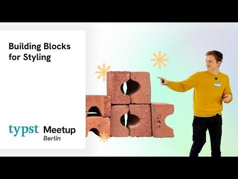 Composable Styling: Actually Customizable Templates | Typst Meetup