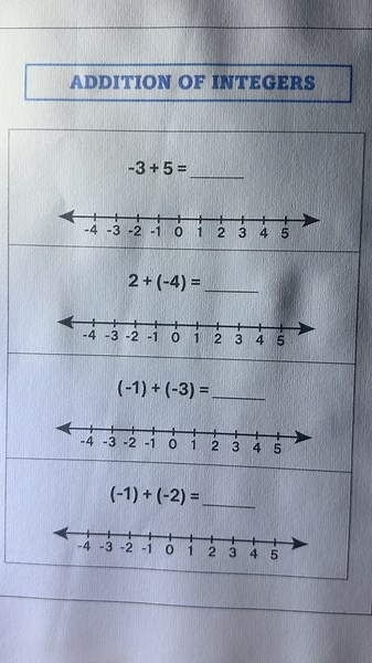 Adding integers trick 🔥🤯 #maths #unstoapablestudy0111 #mathctober #integers