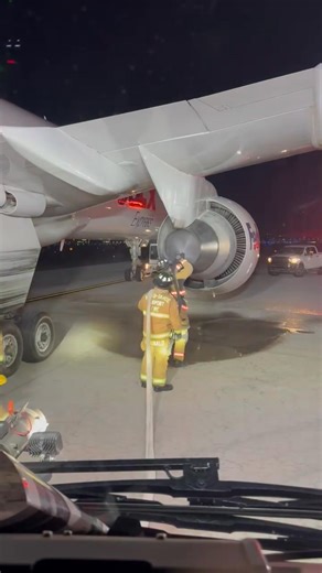 1.9M views · 8K reactions | Last night Reno Airport Firefighters responded to an airplane engine fire near the terminal. Photo in the comments. | Reno Firefighters Association | Facebook