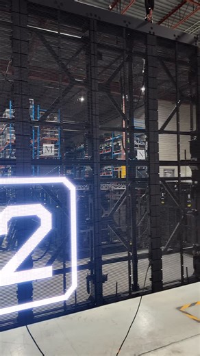 Blow-through added. • INFiLED AMT 8.3 • #INFiLED #INFiLEDAMT #LEDScreen #OutdoorLED #TouringLED #AVIndustry #VideoTech #VideoWall #LiveEvents | Apex Sound & Light Corporation