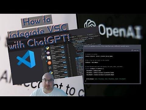 Integrating #ChatGPT with Visual Studio Code #vscode - A Step-by-Step Tutorial