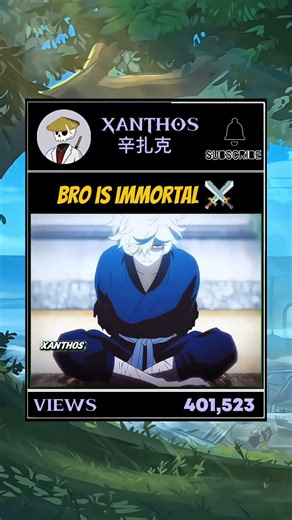 Bro is immortal ⚔️ - Hell paradise - AMV edit - #anime #animeedit #animeshorts