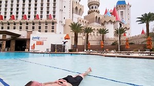 How Good is the Pool at the Excalibur Hotel in Las Vegas? | Jacobs Life in Vegas