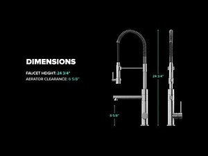 KRAUS Artec PRO™ - Faucet Features