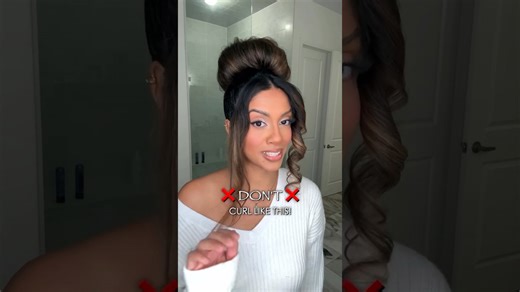 Modern Curls Hack | Twisted Updo with Soft Face-Framing Bangs