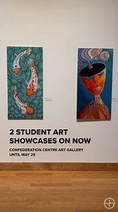Confederation Centre Art Gallery has not one but TWO incredible student art showcases on right now. Both of these showcases are on at the Gallery until May 25—don't miss seeing the early creations of tomorrow's greatest artists. GénieArtsSmarts is the largest education initiative in Canada dedicated to improving the lives and learning capacity of Canadian children by injecting arts into academic programs. That exhibition is on display in the Concourse Gallery and features artwork from schools ac