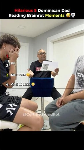 Hilarious 5 Domican Dad Reading Brainrot (It Gets Worse Every Word!) 😂💀