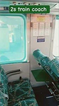 2s train coach #train #railway #facts #‪@goldensushma‬