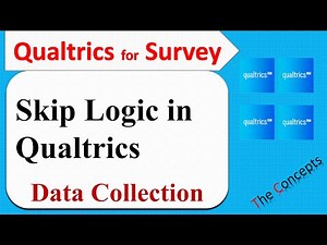 How to use Skip logic in Qualtrics