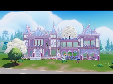 Icy Dreams Castle - Heartopia Building Contest House Tour