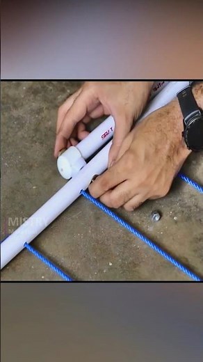 Making A Clothes drying rack Using PVC pipe #diyproject #diy #clothesdrying