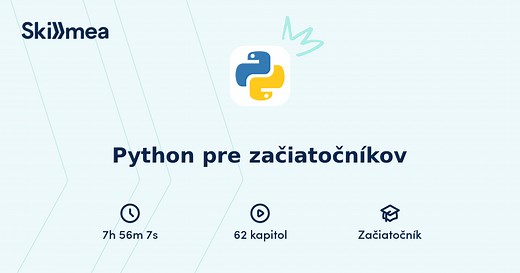 Programovanie v Pythone - online kurz Python