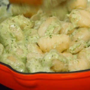Creamy Pesto Gnocchi