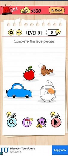 Brain test🦔 level 91