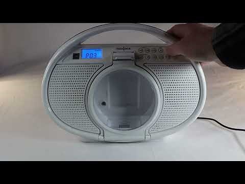 Insignia AM FM CD and iPod player