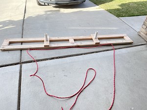 Cheap homemade drag, 8'