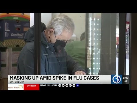 Face masks make comeback as severe flu season continues