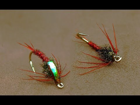 Fly Tying a Claret Pheasant Tail Nymph by Mak