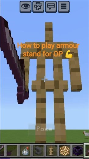 how to play armour stand OP #minecraft