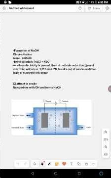 Chlor-alkali process class 10