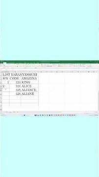 L Excel TRICKS #learnexcel