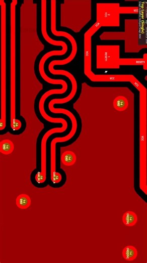 Embeddronics on Instagram: "The art of Length Tuning and impedance matching for a differential pair in PCB Design. #pcbdesign #differentialpairs #impedancematching #lengthtuning #highspeedsignals"