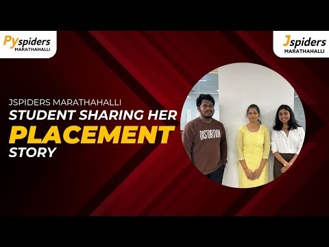 Job Secured! Jspiders Marathahalli Student Cracks IT Placement