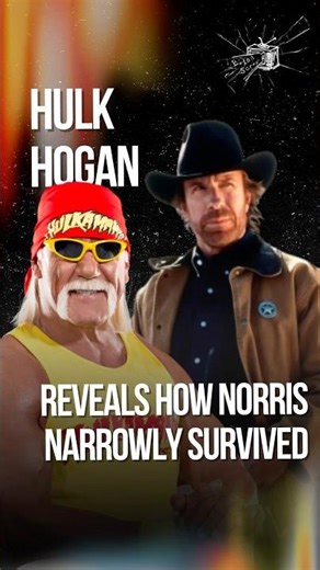 Hulk Hogan Reveals How Chuck Norris Narrowly Survived #behindthescenes #hollywoodstories #hollywood