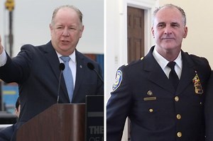 After n-word scandal, Elizabeth mayor keeps accusing police chief of wrongdoing. Now ranking officers are pushing back.