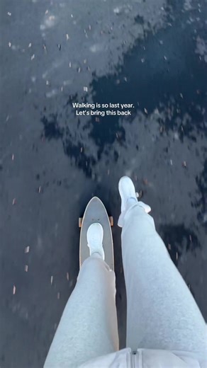 Found my old longboard and I haven’t stopped since #longboard #walking #summer #longboarding #fun