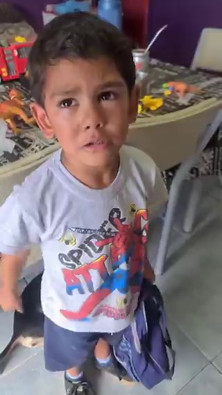 La puta madre, te hace mierda.La familia del padre difundió un video de Ángel SUPLICANDO no ir con su mamá. El juez lo ignoró por completo. Inentendible.