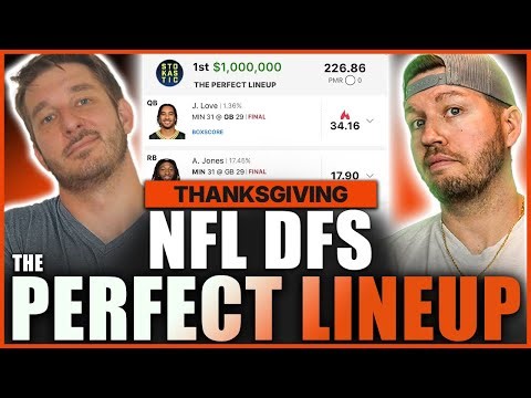 Top NFL DFS Picks for Thanksgiving Week 13 | The Perfect Lineup (2025)